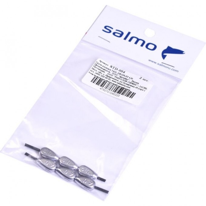 Груза косичка SALMO Tail Droplet 4.0г 2Шт STD-004