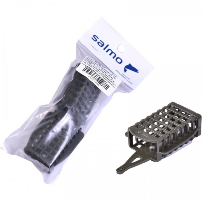 Кормушки фидерные SALMO Feeder Square съемное дно 100г 120г набор 2Шт. SF-SQ-N3