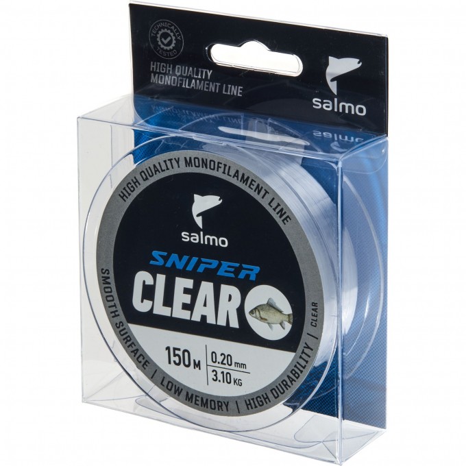 Леска монофильная SALMO SNIPER CLEAR 150/020 4018-020