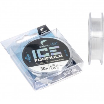 Леска монофильная зимняя SALMO ELITE ICE FORMULA CLEAR 030/018