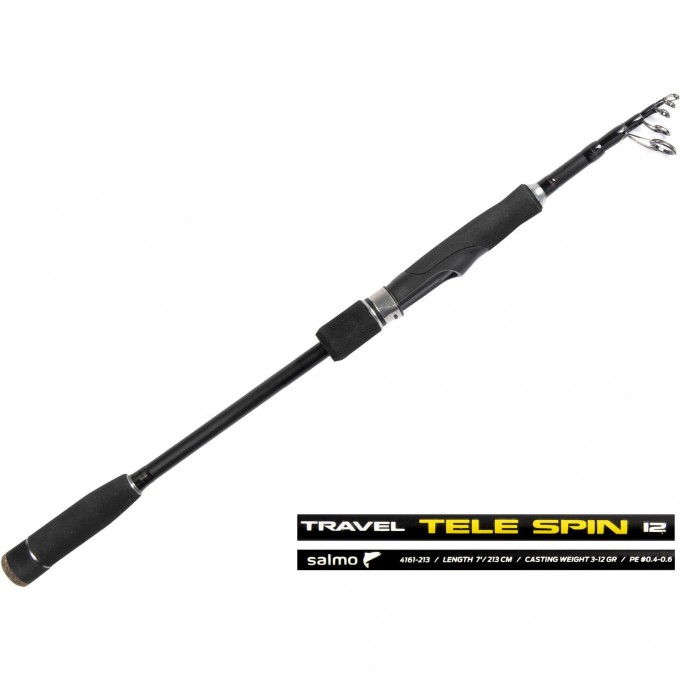 Спиннинг телескопический SALMO ELITE TRAVEL TELE SPIN 12 2.13 4161-213