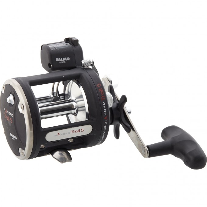Катушка мультипликаторная SALMO Diamond Troll 5 со счетчичком M1130